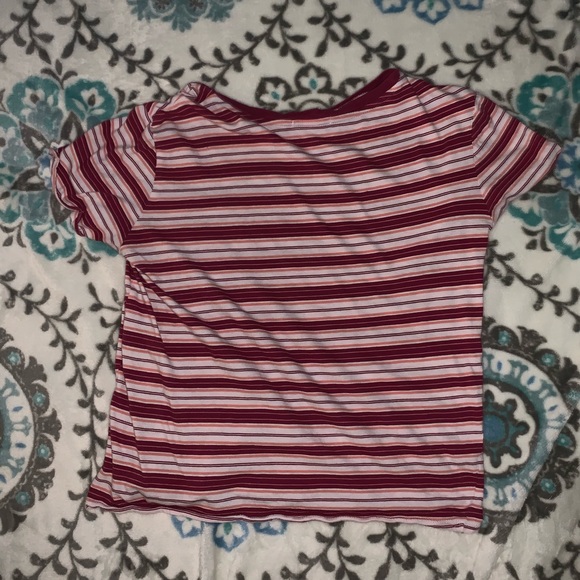 Multicolored Striped Shirt w/ Pocket! - Picture 2 of 2